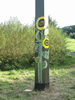 Sonnenblumen-Strommast Echbeck