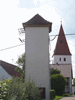 Trafoturm und Kirchturm 2