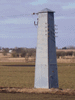 Blech-Turmstation bei Tjele, Daenemark