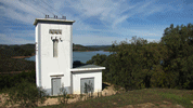 Turmstation am Stausee Barragem da Bravura bei Bensafrim 1