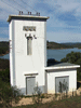 Turmstation am Stausee Barragem da Bravura bei Bensafrim 2