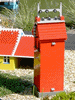 Trafoturm im Legoland Billund, Daenemark 2